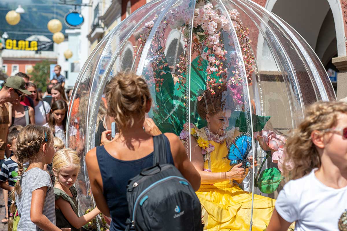Enchanted Flower Globe at Olala Festival, Austria 2022