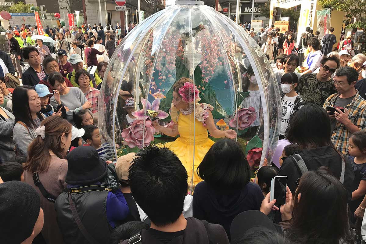 Enchanted Flower Globe at Shizouka, Japan 2019