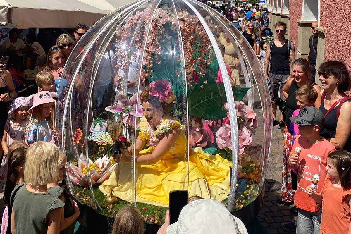 Enchanted Flower Globe, Olala Festival, Austria 2022