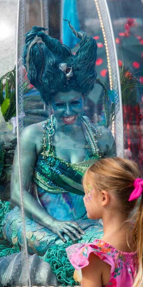 The Mermaid provides popular entertainment for children